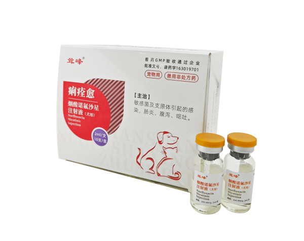 痢痊愈煙酸諾氟沙星注射液